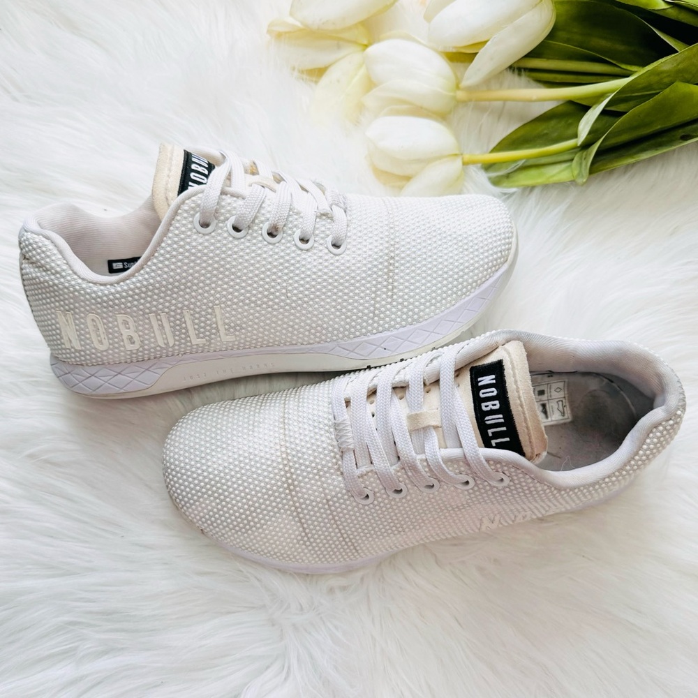 NOBULL White Camo Trainers